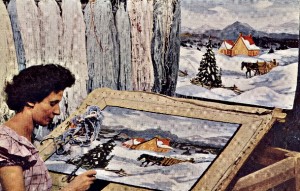 Georges-Edouard Tremblay. Painter. Rug Hooker. Fabric Artist. Pointe-au ...